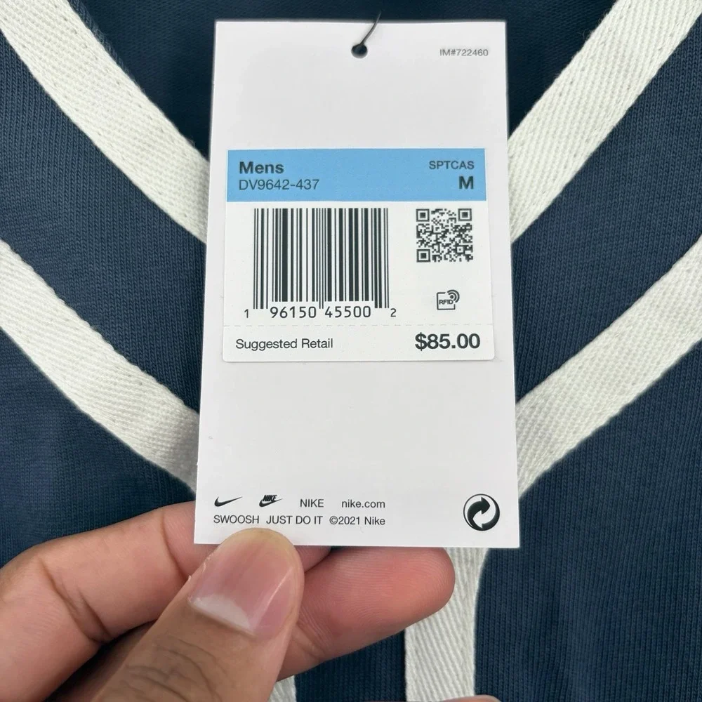Nike Team Baseball Jersey Mens M DV9642-437 Button Up Flame Graphic NWT